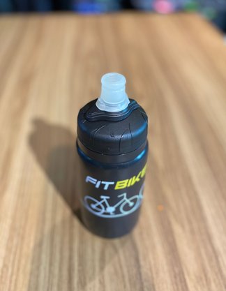 Garrafa De Ciclismo Fit Bike Bico Inteligente Preta 560Ml