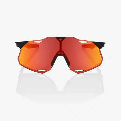 Óculos Hypercraft® Sq – Soft Tact Black – Hiper Red Multilayer Mirror Lens