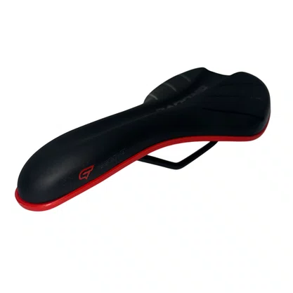 Selim Groove Hype Mtb Preto E Vermelho