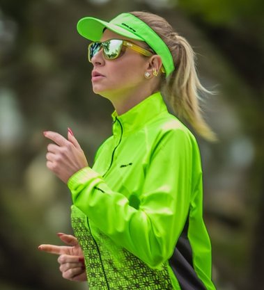 Jaqueta Corta Vento Tocha Amarelo Neon Hupi