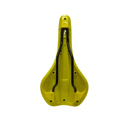Selim Groove Hype Mtb Preto E Amarelo