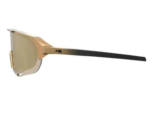 Óculos De Sol Hb Edge R Dourado Gold Chrome