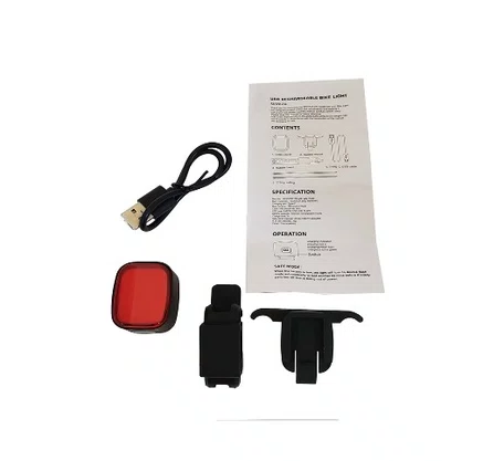 Pisca Sinalizador Traseiro Rx-100 24 Leds 50 Lumens