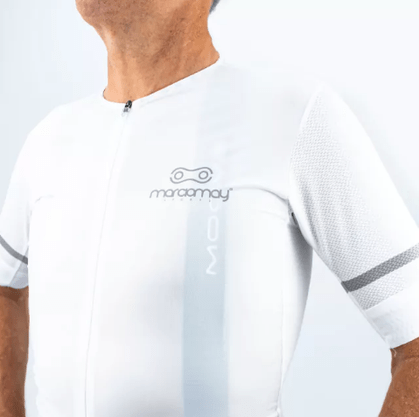 Camisa Ciclismo Márcio May Pro White