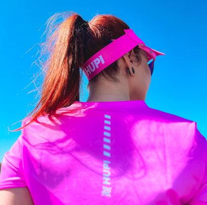Viseira Hupi Rosa Liso