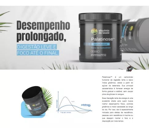Palatinose Em Pó 300G