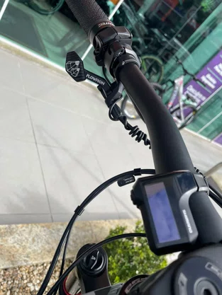 Bicicleta Seminova E-Vibe Elétrica Caloi Elite Full Suspension