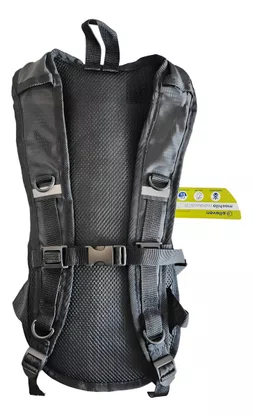 Mochila De Hidratação 2Lt Com Refil Nylon Impermeável