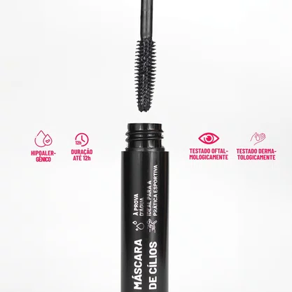 Máscara De Cílios Sport Eyelash Pink Cheeks 8G Super Rimel