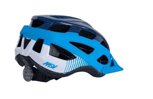 Capacete Para Ciclismo Asw Fun Azul Marinho/Turquesa