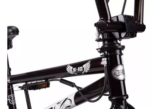 Bicicleta Pro-X Serie 10 Monobloco - Com Rotor - Preto Metalico - 2024