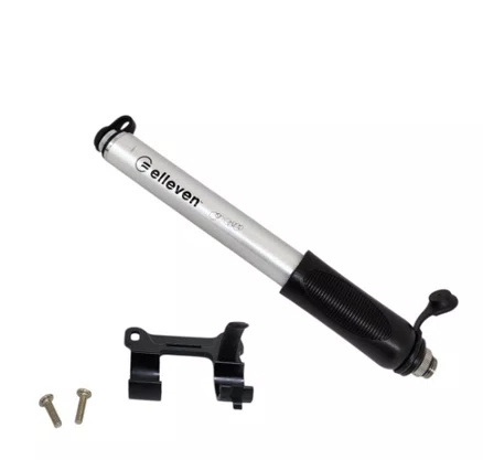Bomba Mini Barril Aluminio Bico 2 Vias Mangueira Retrátil Interna 100 Psi