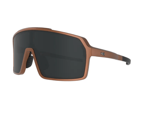 Óculos De Sol Hb Grinder Cobre Com Lente Cinza Escuro