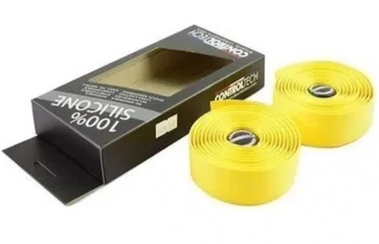 Fita De Guidão Controltech Silicone Amarela