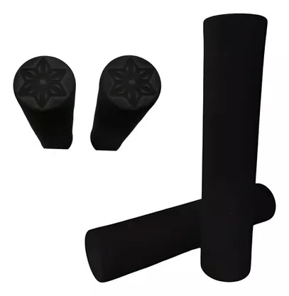Manopla Supacaz Supalite 9G Preto Sp-01
