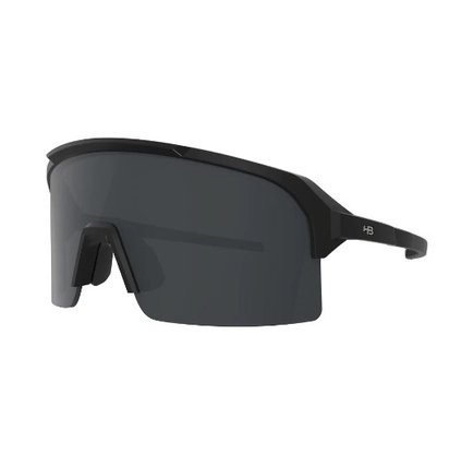 Óculos De Sol Hb Edge Preto Fosco  Matte Black/ Gray