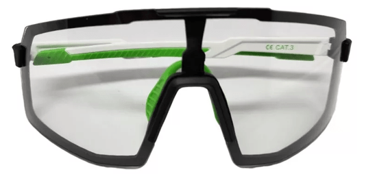 Oculos Para Ciclismo Lente Fotocromático Preto/Verde