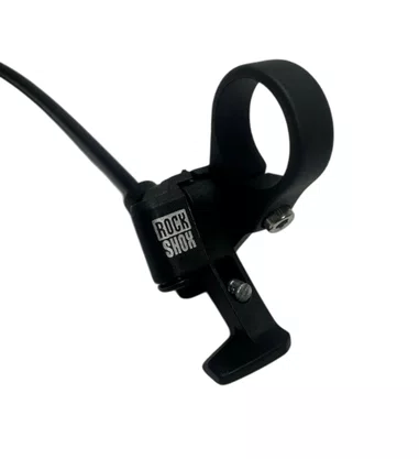 Trava De Suspensão Rock Shox Gatilho Pop Lock Com Cabo