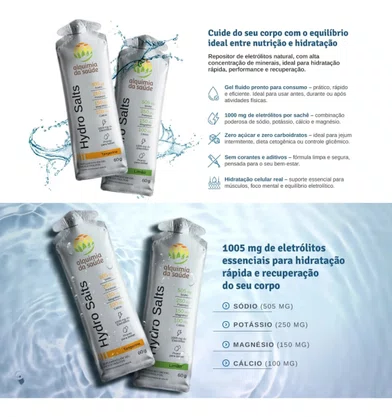 Hydro Salts Box Limão - 60G