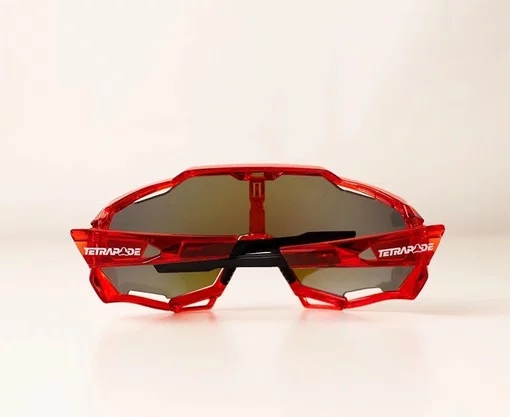 Óculos De Ciclismo Com 3 Lentes Tetrapad