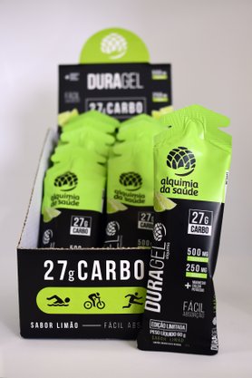 Carbogel Duragel Com 27G Carb + Taurina Sabor Limão - 60G
