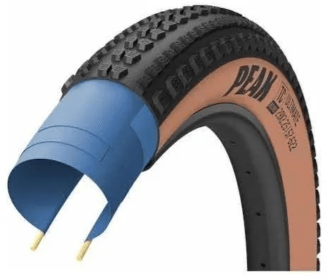 Pneu Goodyear Peak Ultimate Tubeless Complete Preto/Marrom 29X2.25