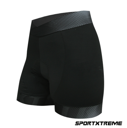 Bermuda Active Feminina Sportxtreme Iris Preto E Cinza