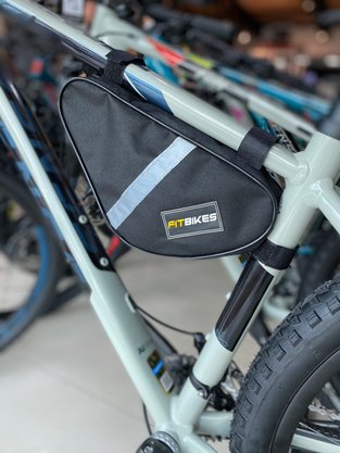 Bolsa De Quadro Para Bicicleta Fit Bikes Preta