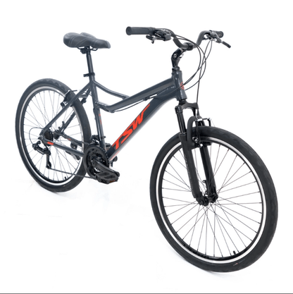 Bicicleta Aro 26 Tsw Orla 21V Tourney Freios V-Brake Cz/Vm