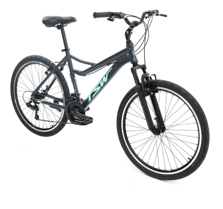 Bicicleta Aro 26 Tsw Orla 21V Tourney Freios V-Brake Cz/Vr