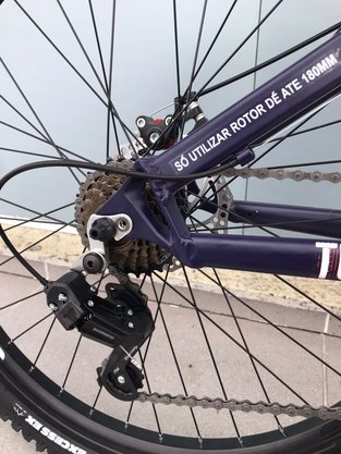 Bicicleta Freeride Alumínio Vikingx Tuff 30 Aro 26 Shimano 21V