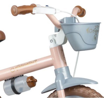 Bicicleta Infantil Aro 12 Antonella Baby Nathor Bege