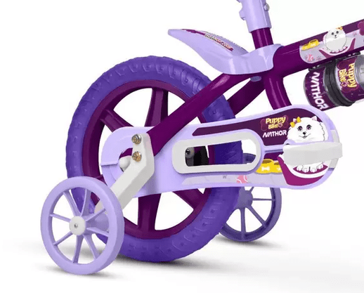 Bicicleta Infantil Aro 12 Puppy Nathor