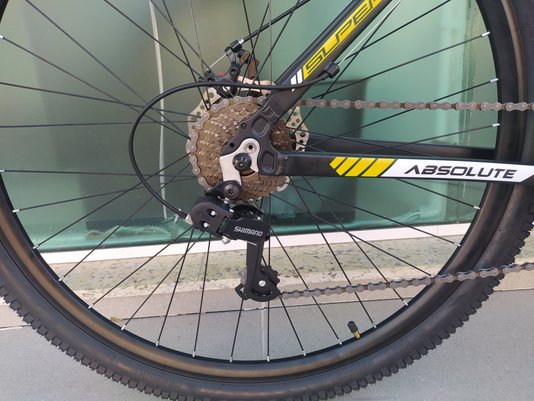 Bicicleta Aro 29 Alumínio Absolute Nero Freios À Disco Mecânicos 21V