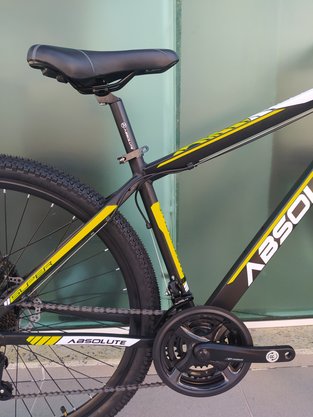 Bicicleta Aro 29 Alumínio Absolute Nero Freios À Disco Mecânicos 21V
