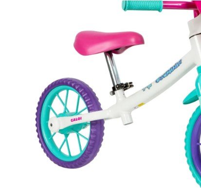 Bicicleta Infantil Balance Aro 12 Cecizinha Caloi