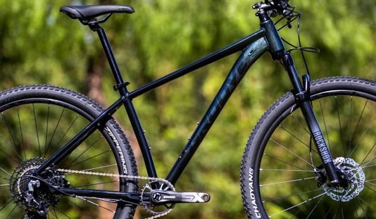 Bicicleta Groove Ska Aro 29 Freios À Disco Hid 12V Verde Prista/Preto L