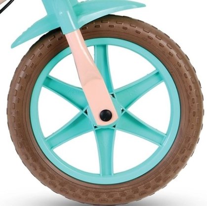 Bicicleta Intantil Balance Aro 12 Love Nathor Bege