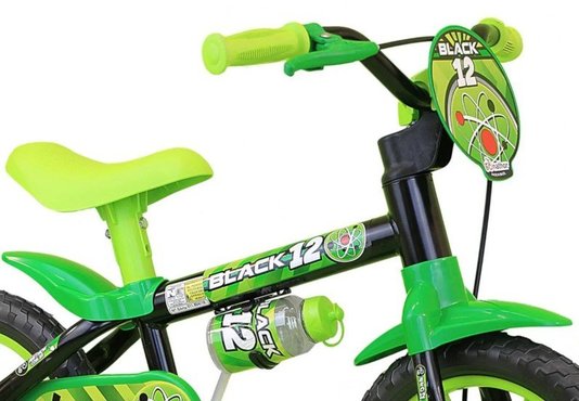 Bicicleta Infantil Aro 12 Black Nathor
