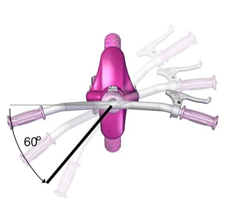 Bicicleta Infantil Aro 12 Flower Nathor