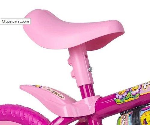 Bicicleta Infantil Aro 12 Flower Nathor