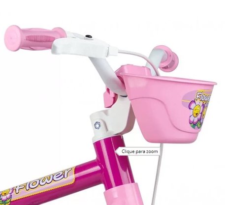 Bicicleta Infantil Aro 12 Flower Nathor