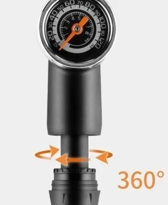 Bomba De Mão Absolute Prime Manômetro 120 Psi