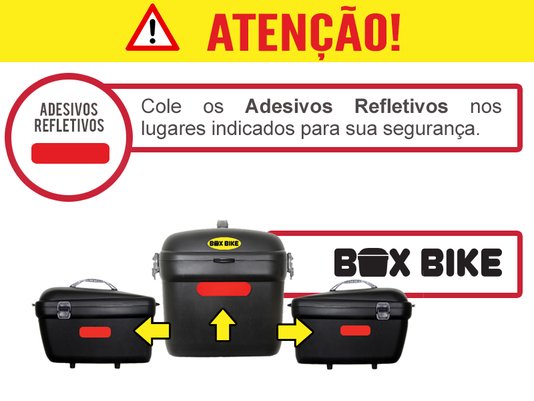 Baú Box Bike Kalf
