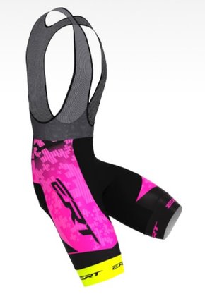 Bretelle De Ciclismo Feminino Ert Elite Forro Gel Team