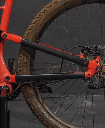 Adesivo De Proteção Nomad Para Chain Stay/Balança Preto Balança