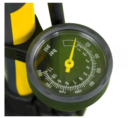 Bomba De Pé Giyo Com Manômetro 160 Psi Gf-55E