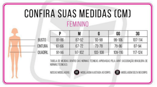 Calça Ciclismo Feminina Free Force Fiore