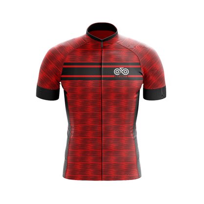 Camisa Ciclismo Black Cat Sport Wear Infinity Red