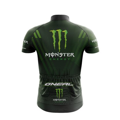 Camisa De Ciclismo Masculina Monster